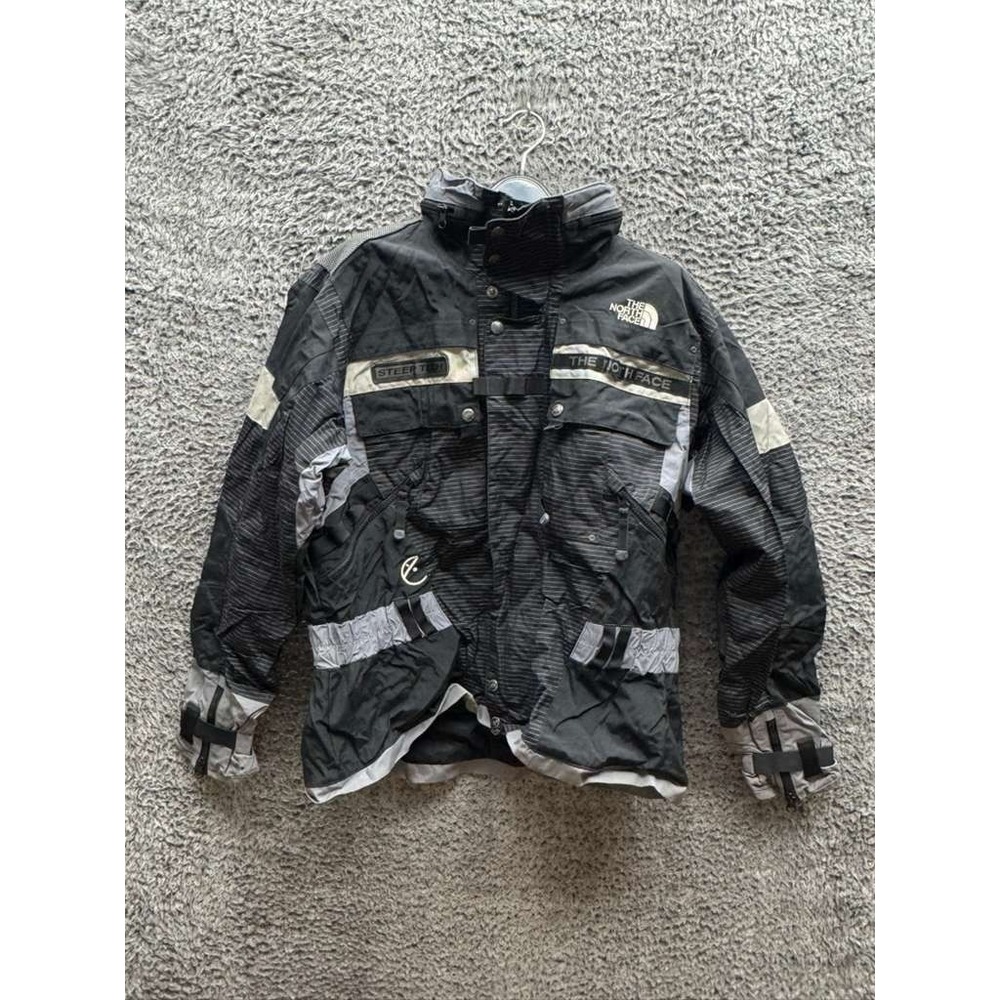Vintage The North Face Steep Tech Skiing Winter‎ Jacket Black Womens Size XL
